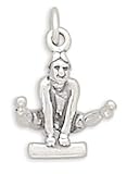 CleverSilver's Vaulting Gymnast Charm