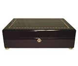 200 Chip Heavy Duty Mahogany Case