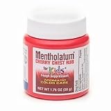 Mentholatum Ointment, Cherry Chest Rub For Kids, 1.76-Ounce Jars