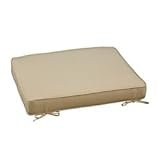Deep Seating Outdoor Ottoman Cushion (28"x22"x4") - Sandstone Solid - Improvements