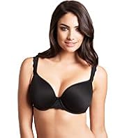 Lace Trim Underwired T-Shirt DD-G Bra