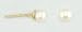 Jewelry : 14K Yellow Gold Baby's Cultured Pearl Stud Earrings