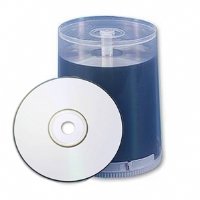 Taiyo Yuden 4.7GB DVD-R, 16X, White Thermal Prism/Insripta, 100 Disc Spindle