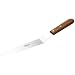 Ateco Natural Wood Medium Sized Offset Spatula, 9.75 Inch Blade