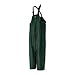 Rain Bib Overall, Green, XL