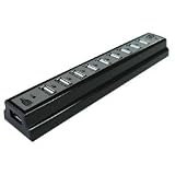 TIMELY/タイムリー 10ポートUSBハブ U2HB10BK ブラック