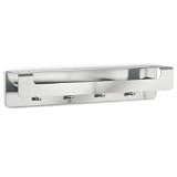 Wall Mounted Coatrack (Stainless Steel) (4.7H x 21.7W x 5.3D)