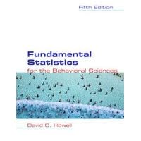 Fundamental Statistics for Behavioral Sciences- Text Only by David C. Howell