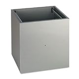 Mixx Modular File Tub Storage Cube, Silver, 15w x 15d x 15h