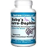 Baby's Jarro-Dophilus - Baby's formula of Bifido and Lactobacilli in a base of Inulin (FOS), 70 gms., (Jarrow Formulas)