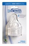 Dr Brown's Teats (Stage 2) [2 Pack]