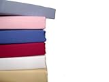 Luton - Drap Plat Uni - Rose pale - 240*300