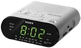 Sony ICF-C218 Automatic Time Set Clock Radio (White)