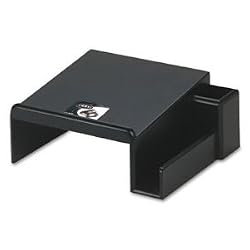 Rolodex 62538 Wood Tonest Phone Center Desk Stands, 12-1/8W X 10D, Black