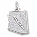 Arizona Charm in White Gold title=