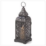 Moroccan Temple Tower Candle Hanging Lantern