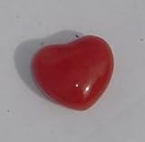 Review Something Glassy  / Gemstone Puff Heart 45mm Cherry Quartz
