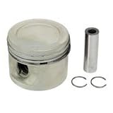Engine Piston w Rings Mahle 272124 Volvo 240 by Mahle