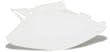 Acerbis Side Panels/Rear Number Plates - White 2043500002