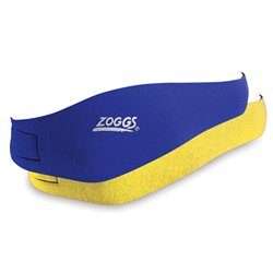 Childrens blue / yellow ear / head / hair band for swimming