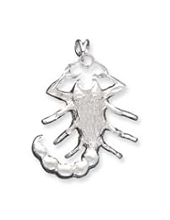 Sterling Silver Scorpion Pendant