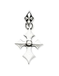 Sterling Silver Cross Pendant QC4506"