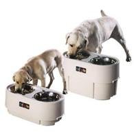 Adjustable Store-N-Feed Dog Bowls & Food Storage