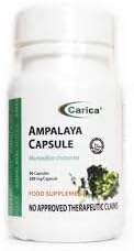 Carica Ampalaya (philippines) Capsules Widely Prescribed Herbal Medicinal treatment for diabetes 30 capsules