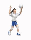 Volleyball Player Cake Topper