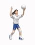 Volleyball Player Cake Topper