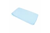 Baby Boum Cotton Rich Jersey Sheet 60 x 120cm - Azur Blue