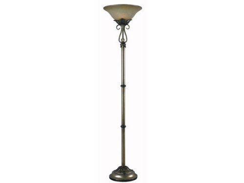 Kenroy Home 32068AGS Martinson Torchiere
