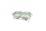 Twin Ceramic Food Warmer Kitchen & Housewares