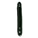 12 inch smooth black double dildo