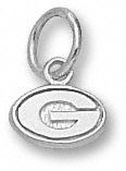 Georgia Bulldogs Solid Sterling Silver ''G'' 1/8'' Pendant