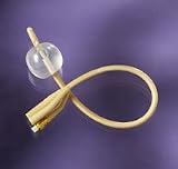 ^Silicone-Elastomer-Coated Foley Catheter - 5cc balloon - 16Fr Min.Order is 1 CS ( 12 Each / Case; )