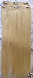 Remy Hair Clip on in Extensions for Your Back- 20"(50cm)Long. Color #613