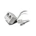 Electronics : Recoton T30WHITE Modular Duplex Extension Cord, 4 Conductor, White (25 feet)