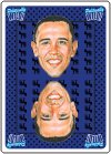 Vote Barack Obama Politically Wild Playing Cards - Democrats