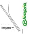 Blimpie Feather Banner Flag Kit (Flag & Pole)