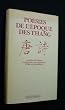 Po�sies de l'�poque des Thang