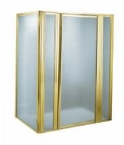 Kohler Custom Pivot Framed Shower Doors w/Inline Panel & Return Panel K-781200-L-SH Bright Silver