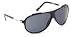 HOVEN BARON 27-020134 BLACK MATTE FRAME GREY POLYCARBONATE LENS PLASTIC SUNGLASSES