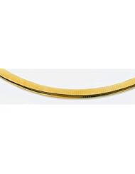 8mm Reversible Omega Necklace 18"