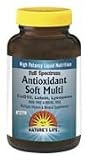 Nature's Life Antioxidant Soft Multi, Plus CoQ10, Lutein &amp; Lycopene, 120 Softgels