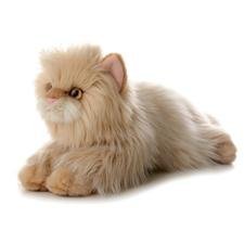 PLUSH GEM GOLDEN PERSIAN CAT FLOPPY 12"