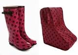 Outdoor Living : Funky Wellies Size 5 With Free Matching Carry Bag