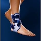 Bauerfeind MalleoLoc® Ankle Brace, Black, Right, Size 1