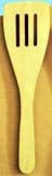 Wood Spatula - Beech - Slotted