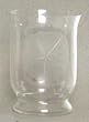 Individually Hand Etched Sand Dollar Glass Candle Shade 5.5"H Set of Two
